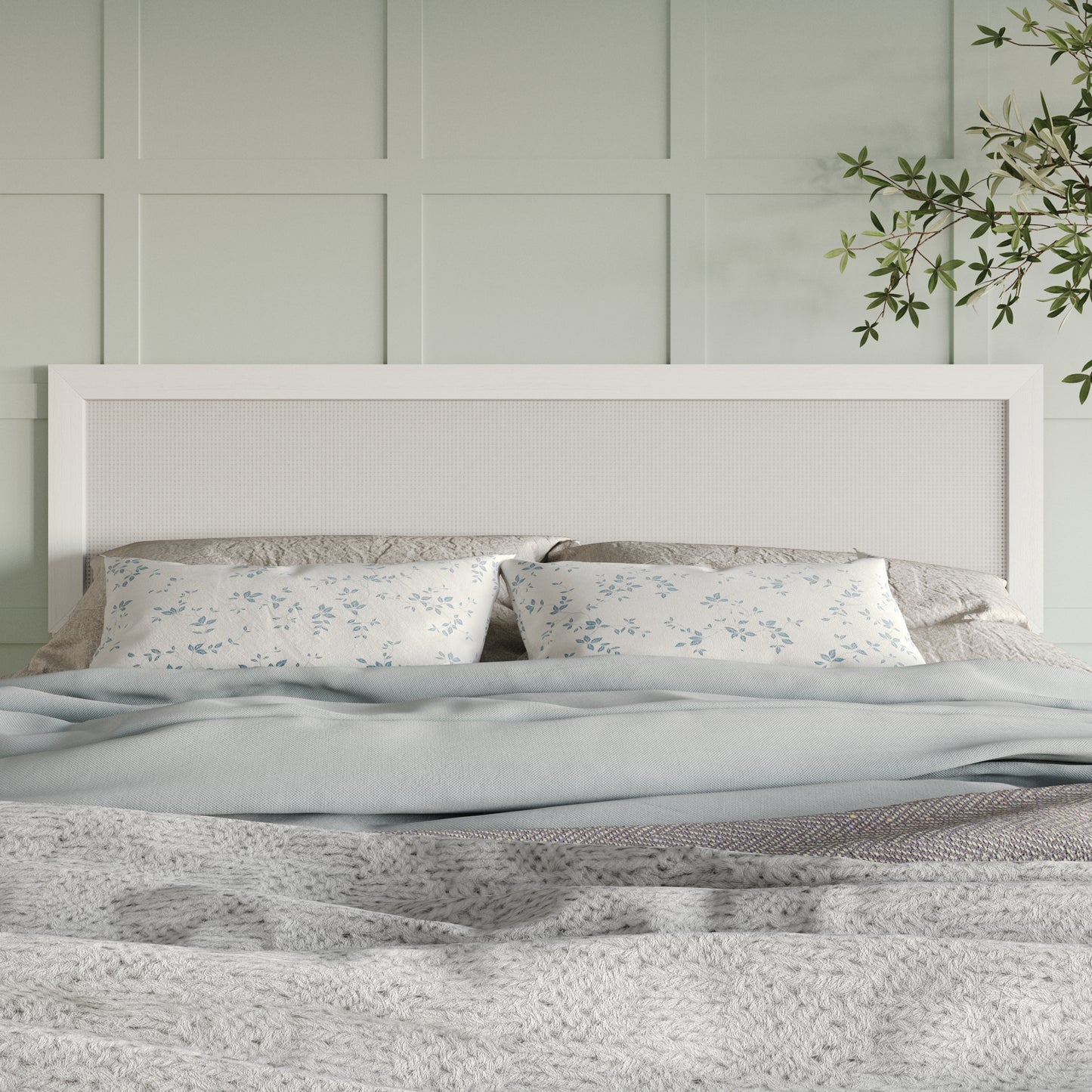 Classic Wooden Headboard