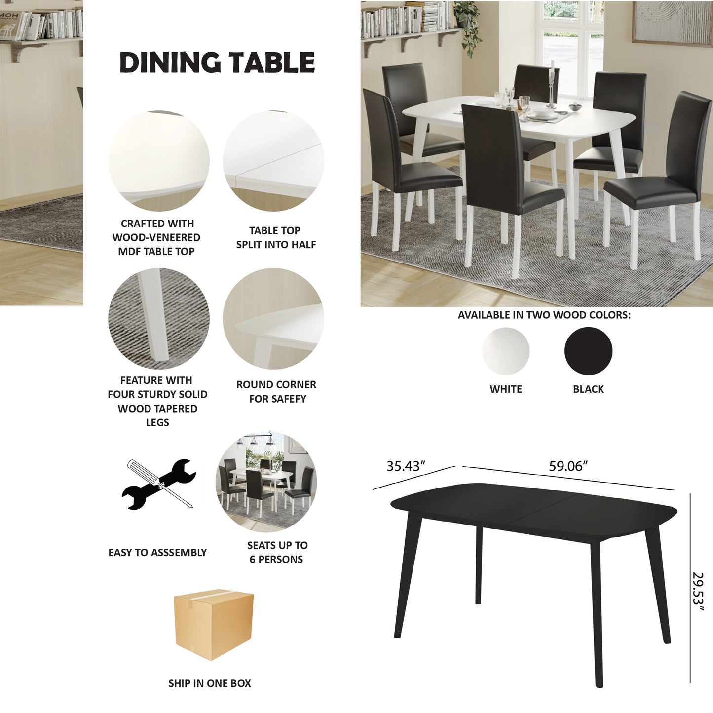 Classy Modern Dining Table