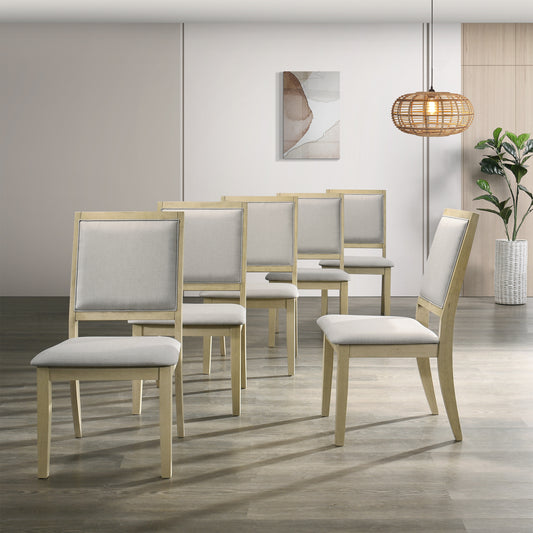 Elegant Farmhouse Dining Chairs (Set of 6)