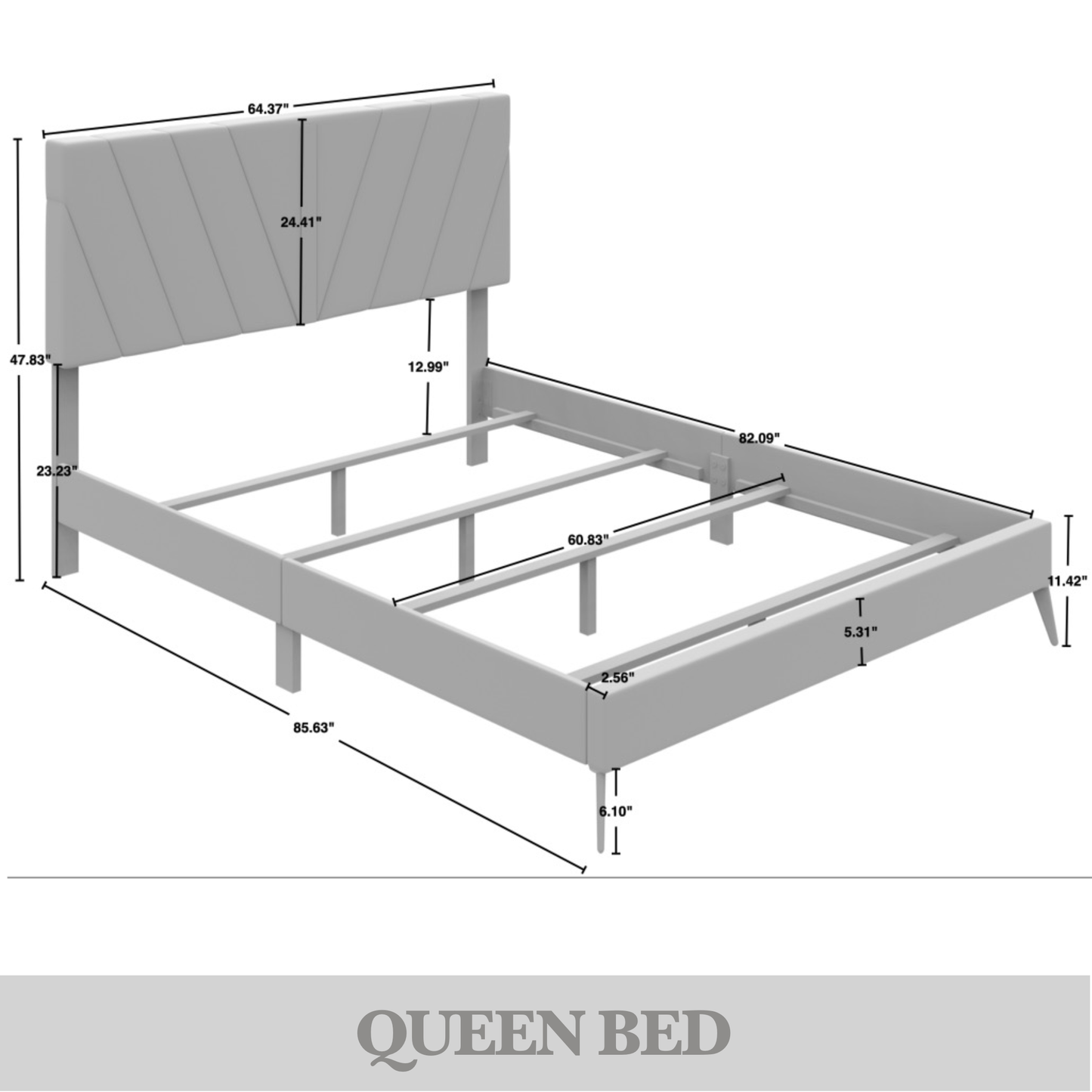 4 Piece Contemporary Bedroom Set