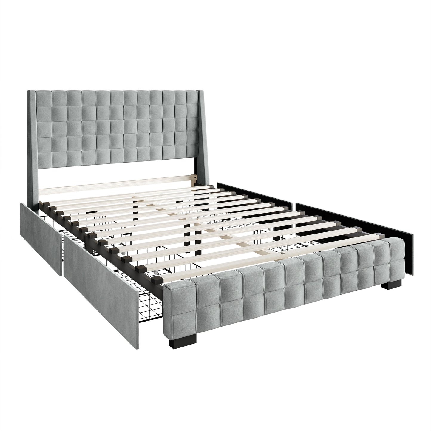 Dyisha Minimalist Platform Bed