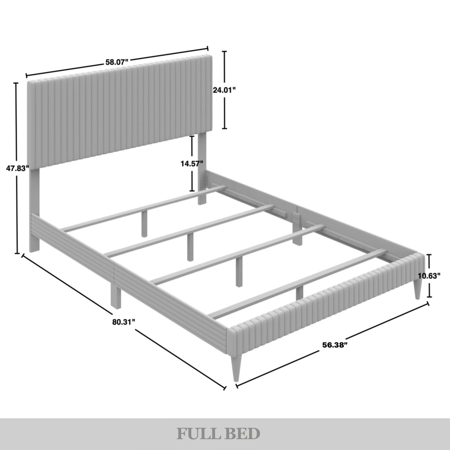 Casa Upholstered Bed Frame