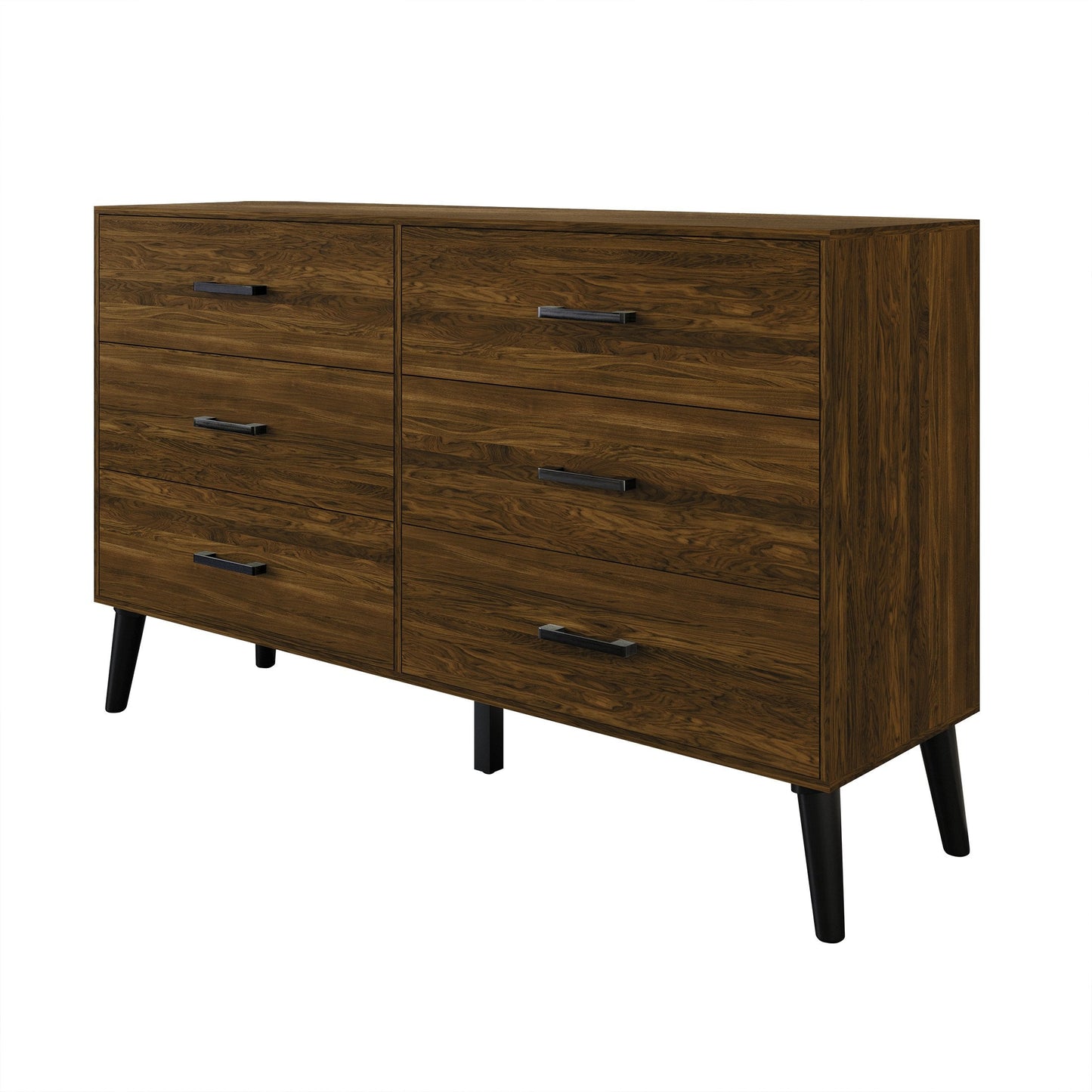 Classic Style 6-Drawers Wooden Dresser