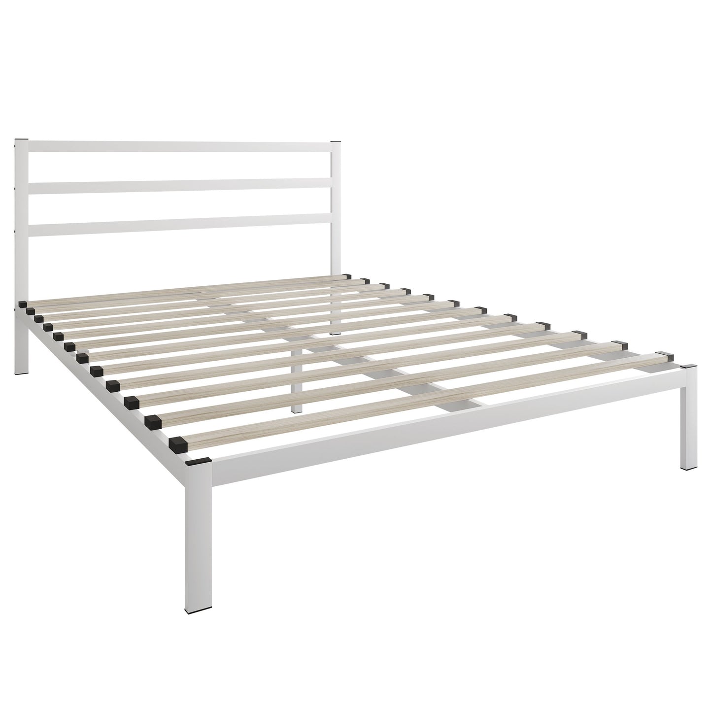 Simple Classic Metal Platform Bed