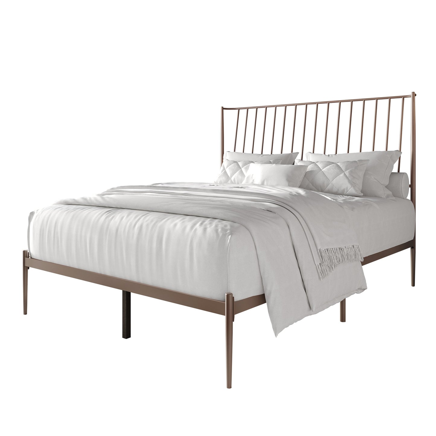 Elegance Metal Platform Bed