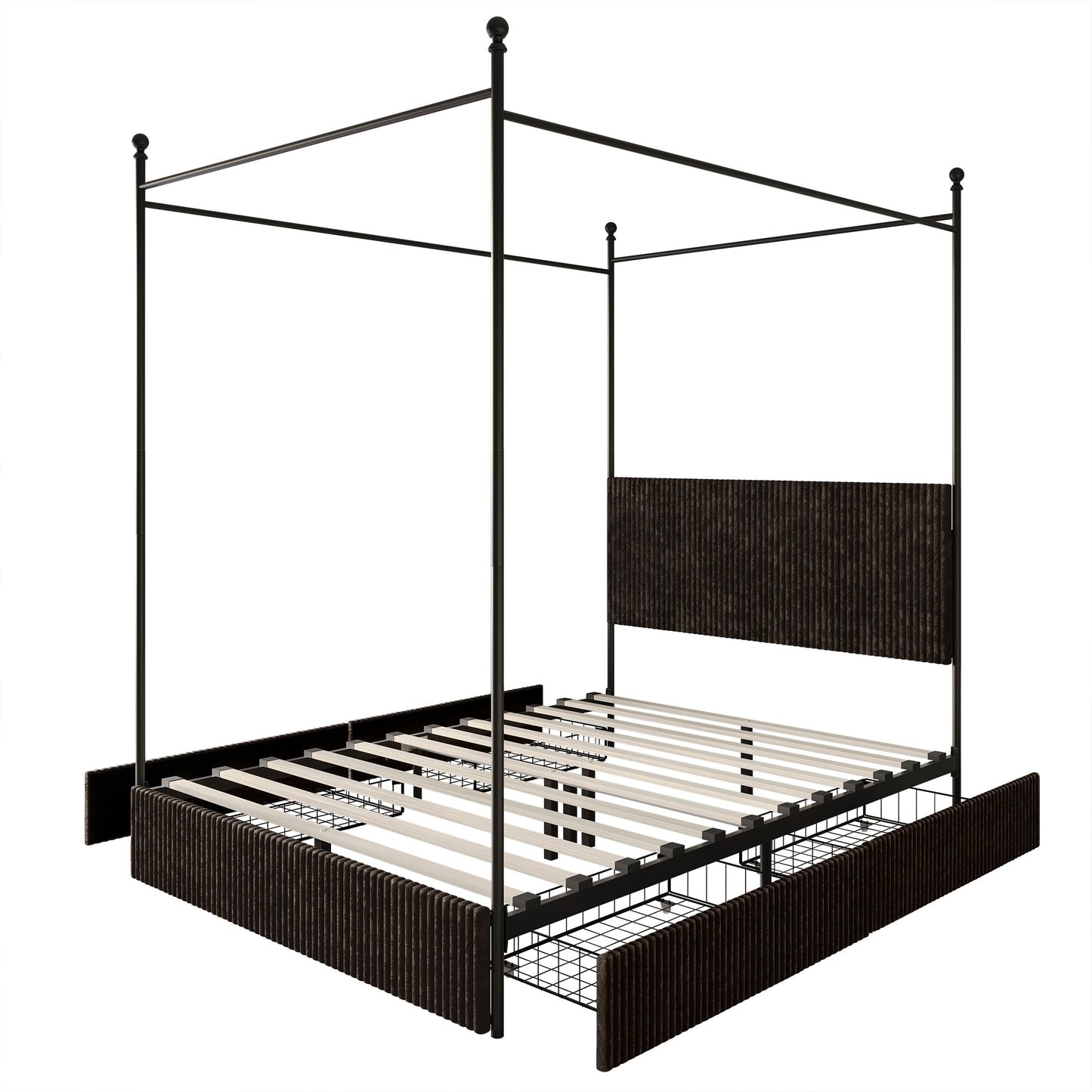 Lauriel Metal Canopy Bed