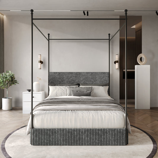 Lauriel Metal Canopy Bed